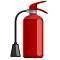 Foam extinguisher icon, cartoon style