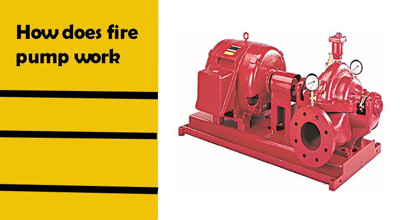 How does fire pump work?