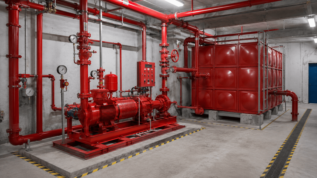 Fire sprinkler hydraulic system