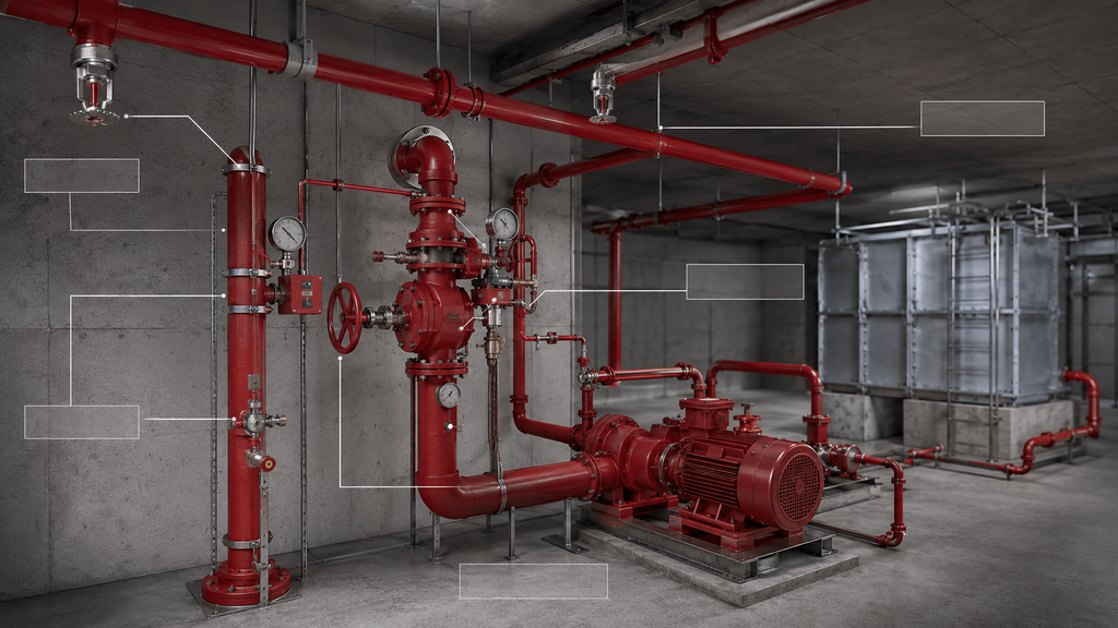 Fire sprinkler system components