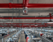 Fire sprinkler system in an industrial building