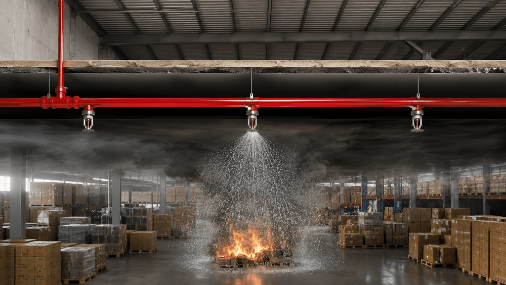 Individual sprinkler activation during fire